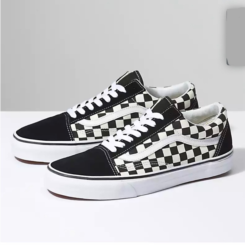 Vans Primary Checkered Old Skool Shoe